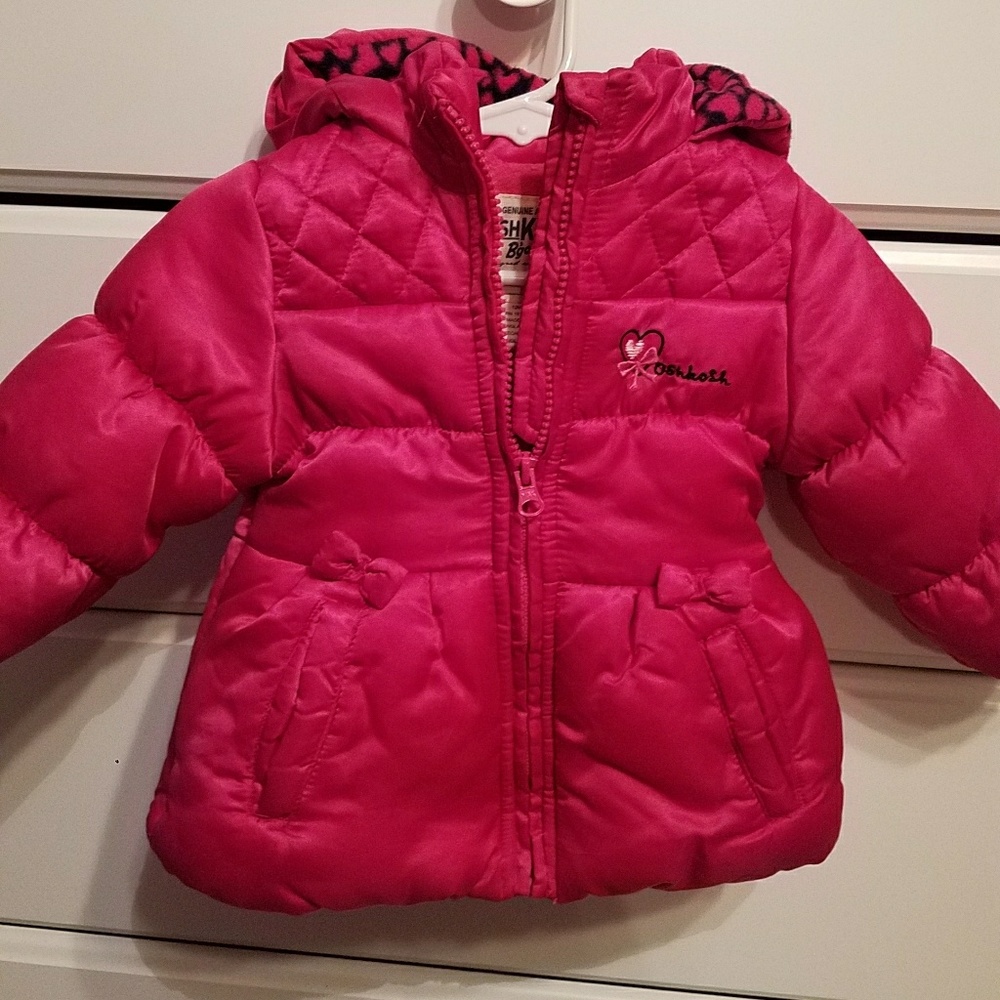 Baby girl's pink jacket